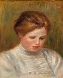 Kopf (Tête); auch genannt Etude de brodeuse